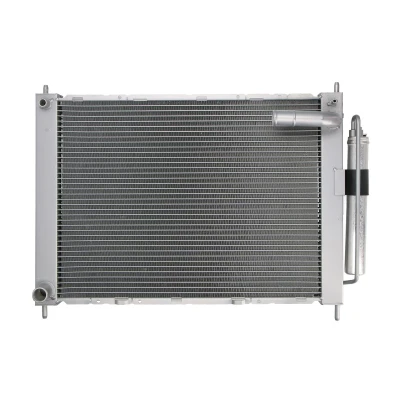 Afbeelding van BOSCH 1 986 AD2 219 Condensor Airco Met stikstofvulling droger, montagehandleiding, Zonder afdichtring 15,5mm 10,2mm 596mm R1234yf, R134a