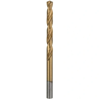 Afbeelding van Bosch Accessories 2609255103 HSS Metaal spiraalboor 7 mm Gezamenlijke lengte 109 TiN DIN 338 Cilinderschacht 1 stuk(s)
