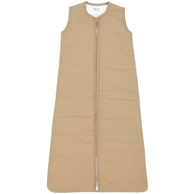 Afbeelding van Meyco baby Uni slaapzak gevoerd taupe 70cm