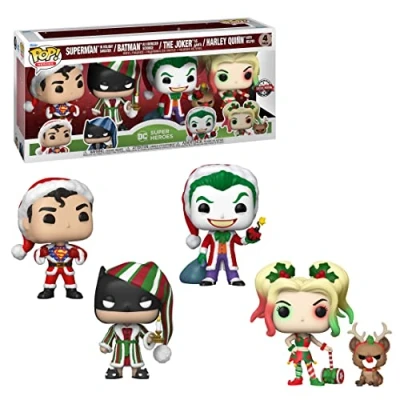 Afbeelding van Pop Heroes: DC Holiday 4 Pack