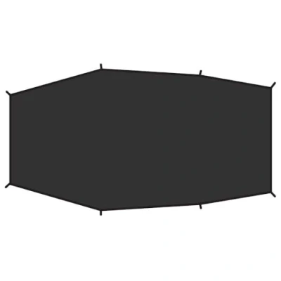 Afbeelding van Fjällräven Lite 3 Footprint Black Tent accessoire
