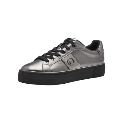 Afbeelding van Tamaris Donna 1 23724 42 damessneakers, Tinnen