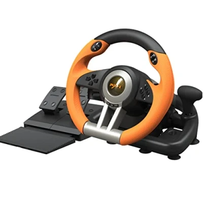 Afbeelding van PXN V3 Pro Racestuur en Pedalen 180 Stuurwiel, Trillingsfeedback Multi Platform Compatibel