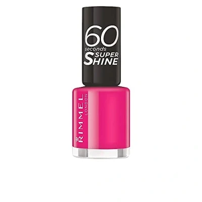 Afbeelding van Rimmel London 60 Seconds Super Shine Nagellak 323 Funtime Fuchsia 8 ml