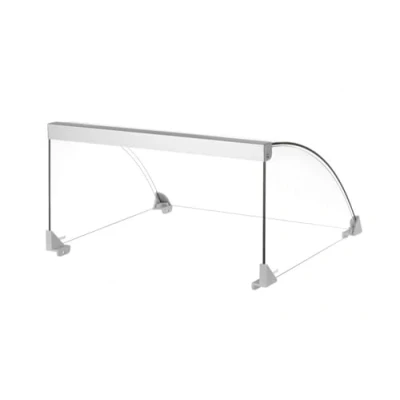 Afbeelding van Hendi Glazen afdekking voor worstenroller grill energiebesparend 470x401x250 mm
