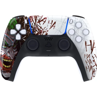 Afbeelding van Clever Gaming PS5 Draadloze Dualsense Controller Laughing Joker Custom