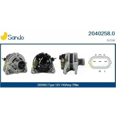 Afbeelding van CASCO CAL40258AS Dynamo / Alternator 12V 140A
