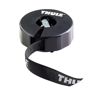 Afbeelding van Thule spanband rol fietsdrager accessoire met 400 cm zwart