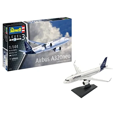 Afbeelding van 1:144 Revell 03942 Airbus A320neo Lufthansa New Livery Plastic Modelbouwpakket