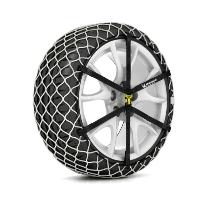 Afbeelding van Michelin Easy Grip Limited 008330 Sneeuwkettingen Met kettingspanner montagehandleiding, Net opbergtasje Staal
