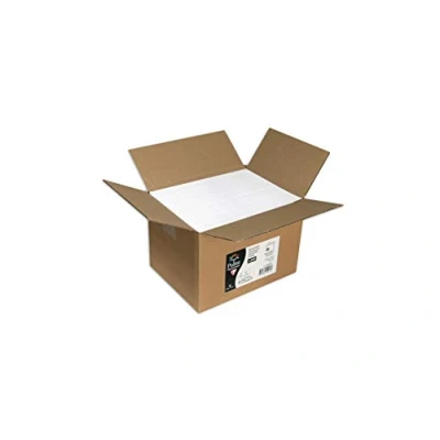 Afbeelding van Clairefontaine 55432C doos met 200 enveloppen, rubber, formaat C5 (16,2 x 22,9 cm) 120 g/m² kleur wit uitnodigingen voor evenementen en correspondentie serie pollen premium papier glad