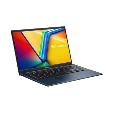 Afbeelding van ASUS VivoBook 15 X1504ZA BQ831W Scharnier 180 graden Intel Core i3 1215U / tot 4.4 GHz Win 11 Home UHD Graphics 8 GB RAM 512 SSD NVMe 15&quot; 1920 x 1080 (Full HD) Wi Fi 6E, Bluetooth rustig blauw