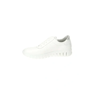 Afbeelding van Waldläufer Bequeme Sneakers laag, Dames, Maat: 36, Weiss silber Leer