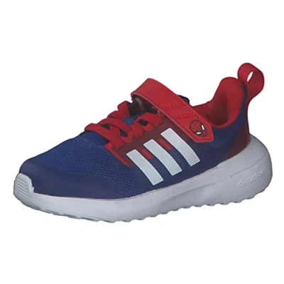 Afbeelding van adidas Performance Fortarun 2.0 Spiderman EL I Hardloopschoenen neutraal voor kinderen, Maat: 19, Team royal blue/ftwr white/better scarlet