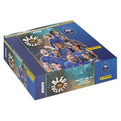 Afbeelding van Doos met 18 hoesjes PANINI FOOTBALL FEDERATION 2025 TC 108 kaarten