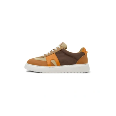 Afbeelding van Camper Sneakers laag, Heren, Maat: 40, Beige braun Textiel