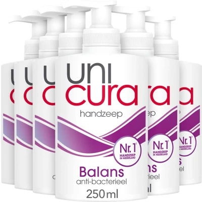 Afbeelding van Unicura Handzeep Balans 6x250ml