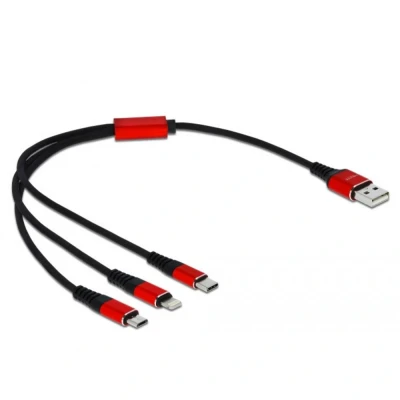 Afbeelding van 0.3 m USB C multiport kabel