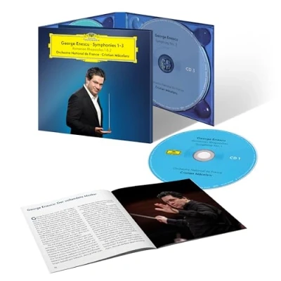 Afbeelding van Orchestre National De France, Cristian Macelaru Enescu: Symphonies Nos. 1 3; 2 Romanian Rhapsodies (3 CD)