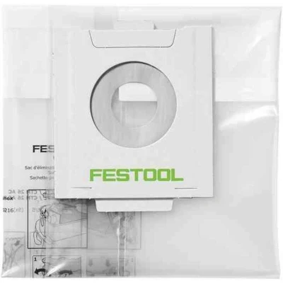 Afbeelding van Festool ENS CT 36 AC/5 Plasticfolie wegwerpstofzak 496215