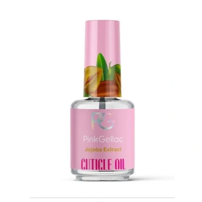 Afbeelding van Pink Gellac Cuticle Oil Jojoba Nagelriemolie Voor sterkere Nagels Nail Strengthener