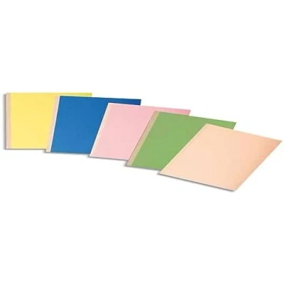 Image de Chemises rigide dos toilé à soufflet de 30 mm. Couleur assortie Paquet 10