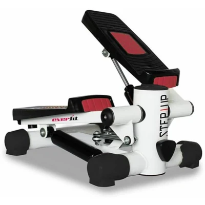 Afbeelding van Everfit STEP UP Mini Stepper Zwart/Rood/Wit Metaal
