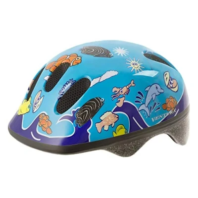 Afbeelding van Ventura Fietshelm Sea World Blauw Maat 52/56 cm