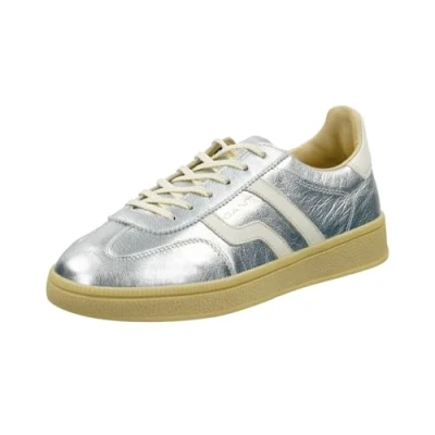 Afbeelding van GANT Sneaker LOW SCHNÜRUNG Retro Sneakers laag, Dames, Maat: 37, Weiß Leer