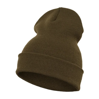 Afbeelding van Flexfit Yupoong Heavyweight LONG Muts, Maat: One Size, Olive