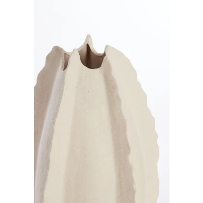 Afbeelding van Light &amp; Living Vaas KELAPA 37x36x66.5cm Wit