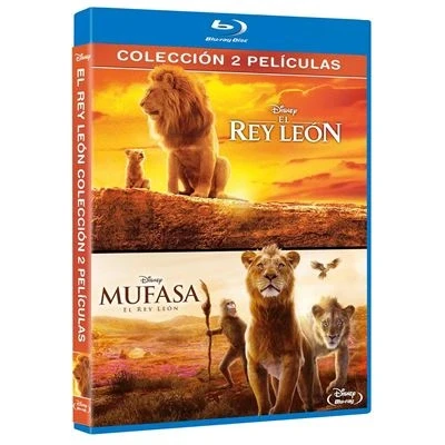 Image de Le Roi Lio (2019) + Mufasa : Lion (2024) / The King Mufasa: (Blu Ray)