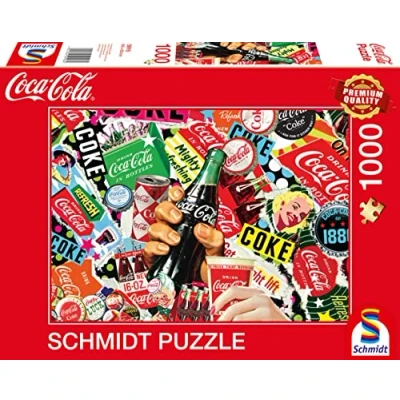 Afbeelding van Schmidt Spiele Coca Cola is it! Legpuzzel 1000 stuk(s)