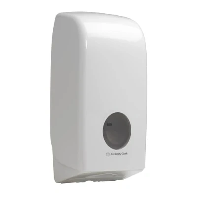 Afbeelding van Kimberly Clark, Toiletpapierhouder, AQUARIUS Vouwtoiletpapierautomaat
