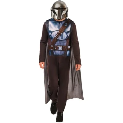 Afbeelding van Rubies Lucas Star Wars Officieel Mandalorian kostuum voor volwassenen L