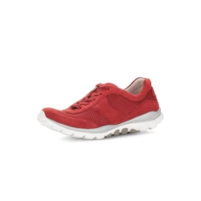 Afbeelding van Gabor rollingsoft sensitive 66.966.68 dames rollende wandelsneaker rood maat 38 (EU) 5 (UK)
