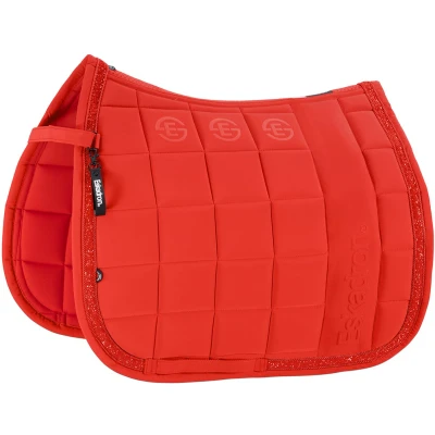 Afbeelding van Eskadron Zadeldekje Dynamics Big Square Jewel Dressuur Rood Full Agradi.be