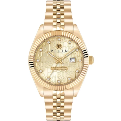 Afbeelding van Philipp Plein Date Superlative PWMFA0525 Horloge Staal Goudkleurig Ø 41 mm