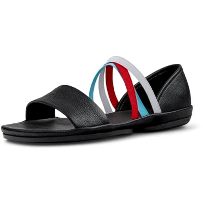 Afbeelding van Camper Right NINA Twins Sandalen, Dames, Maat: 36, Schwarz Leer