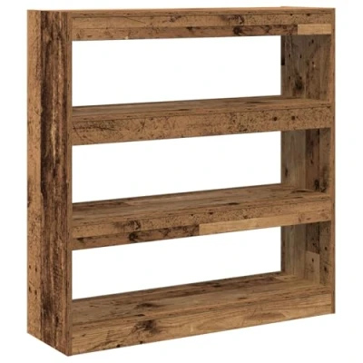 Afbeelding van vidaXL Boekenkast Verweerd Hout Engineered Wood 100x30x103.2