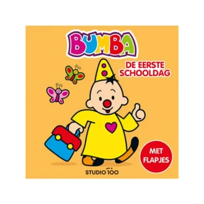 Afbeelding van Bumba : kartonboek met flapjes De eerste schooldag
