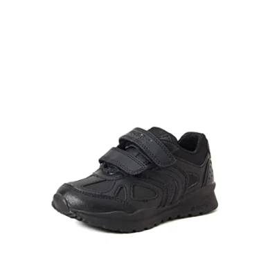 Afbeelding van Geox J Pavel Sneakers laag voor kinderen, Maat: 25, Black Textiel
