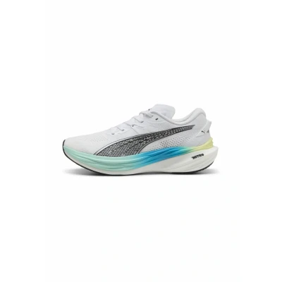 Afbeelding van Deviate NITROâ¢ 3 hardloopschoenen voor Heren, Wit, Maat 42,5 PUMA