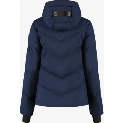 Afbeelding van NIKKIE Girona Winterjas Dames Navy 40 Blauw Ski Jassen