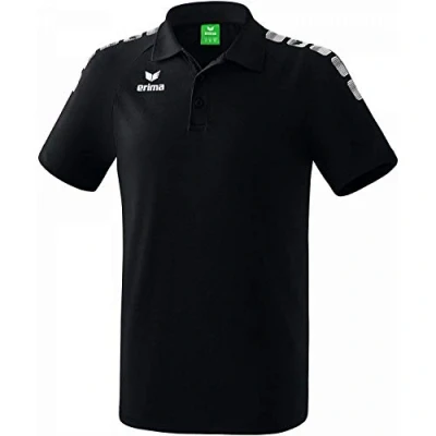 Afbeelding van Essential 5 C polo zwart/wit / M