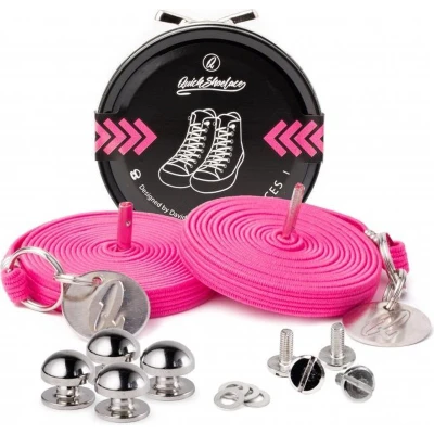 Afbeelding van Able2 Quickshoelaces neon roze