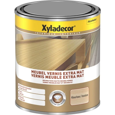 Afbeelding van Xyladecor vernis meubel sneldrogend mat 1l kleurloos