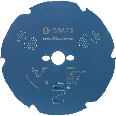 Image de BOSCH 2608644350 lame de scie circulaire Expert pour Fiber Cement, 254 x 30 2.4 mm, 6T