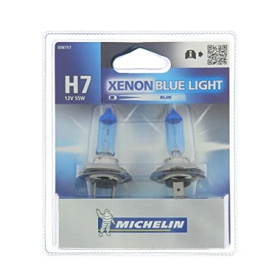 Image de Michelin 008757 Blue Light 2 Ampoules H7 12 V 55W