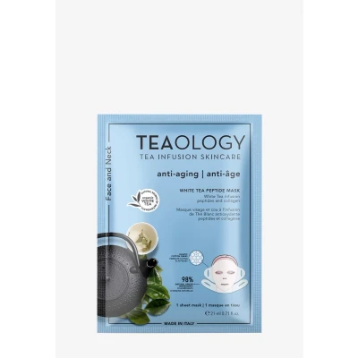 Afbeelding van Teaology White Tea Miracle Face And Neck Mask Anti Aging &amp; Firming